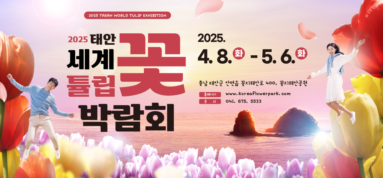 2025 태안 세계 튤립 꽃 박람회