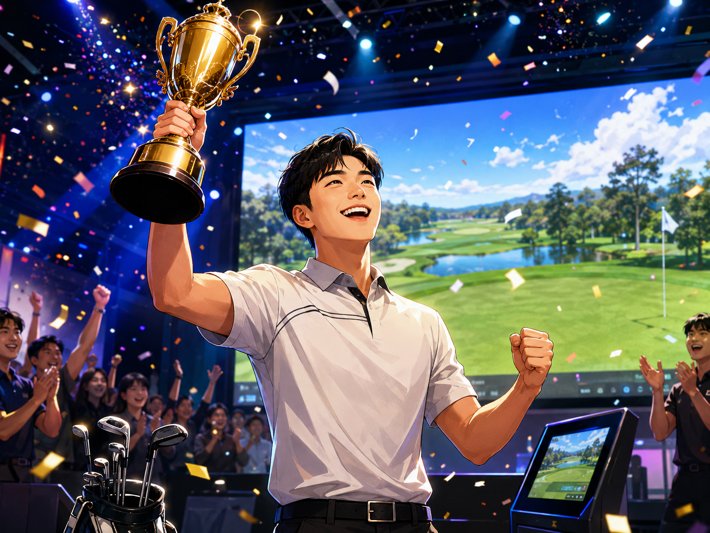 2012년 시작된 스크린골프 프로 투어. 참가 자격은 KPGA&middot;KLPGA&middot;USGTF 프로 자격이고 회원은 3,000명 이상이다. 상금과 시드 구조, 예선 방식, 그리고 아마추어가 나갈 수 있는 대회까지 정리했다.