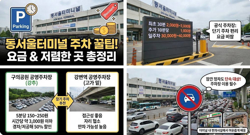 동서울터미널 주차