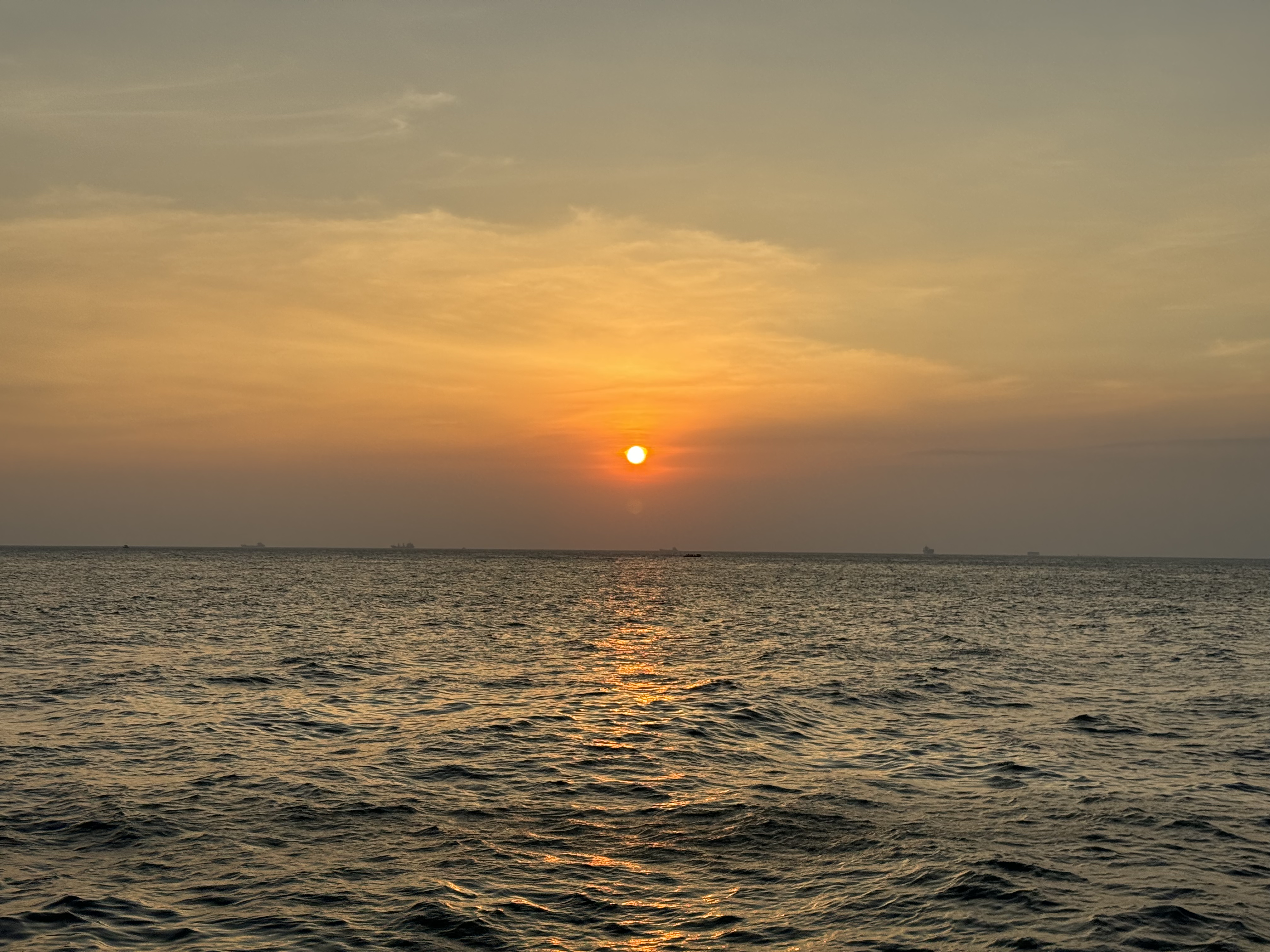 호짬(Ho Tram) 해변의 Sunset