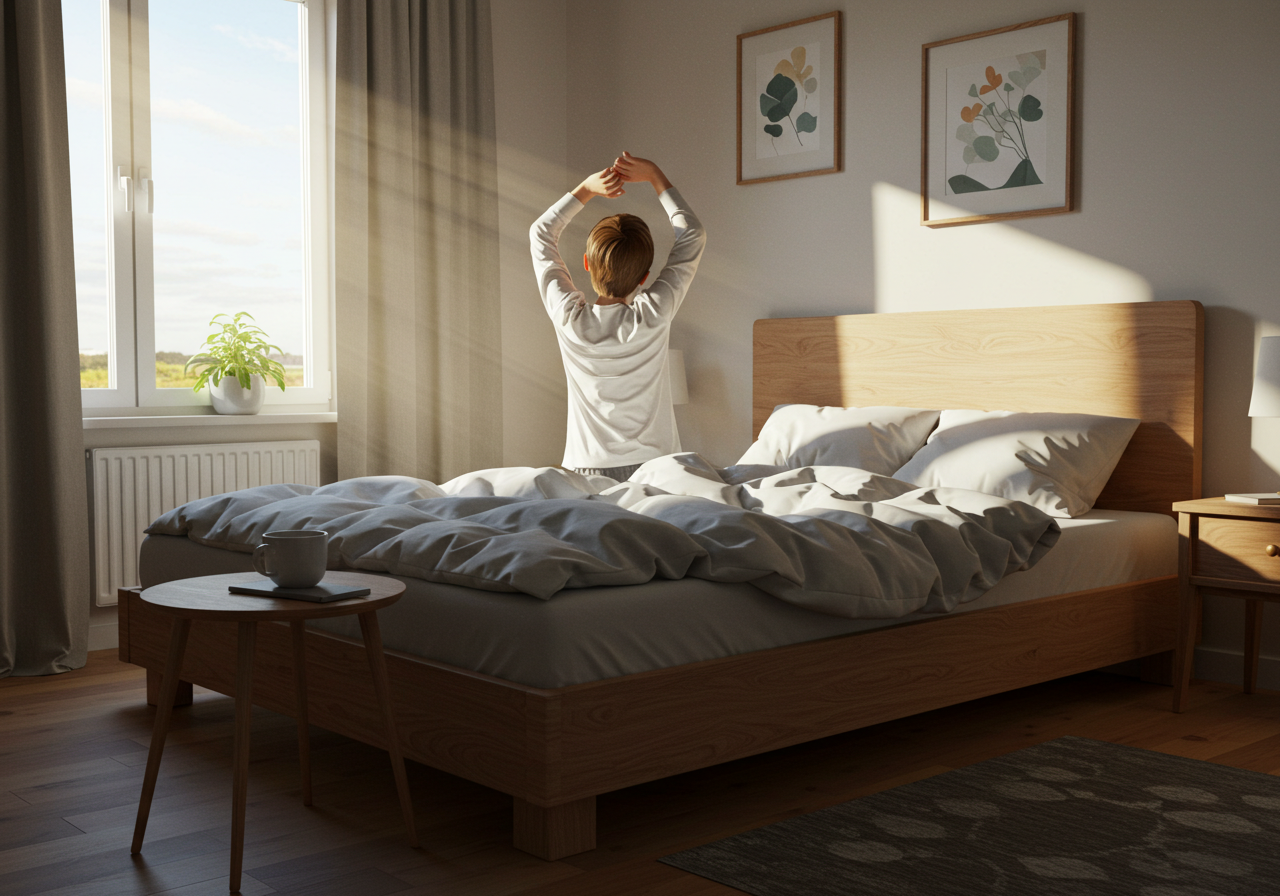 매일 아침 상쾌하게 일찍 일어나는 습관 만드는 7가지 방법