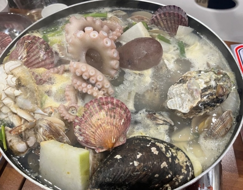 사강시장-맛조개-맛찌개-포장-깜빡이횟집