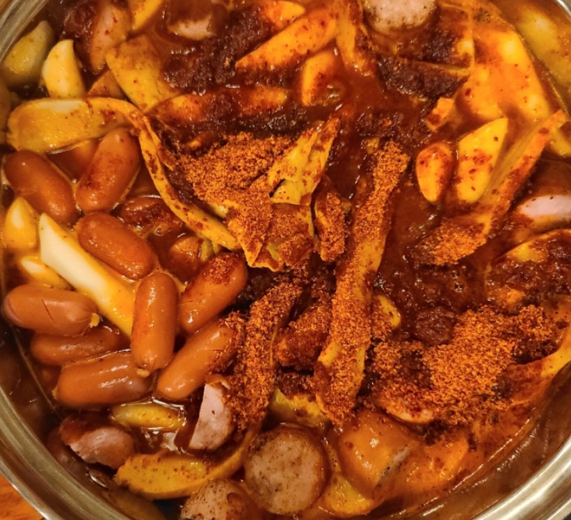 엽기떡볶이 이용후기