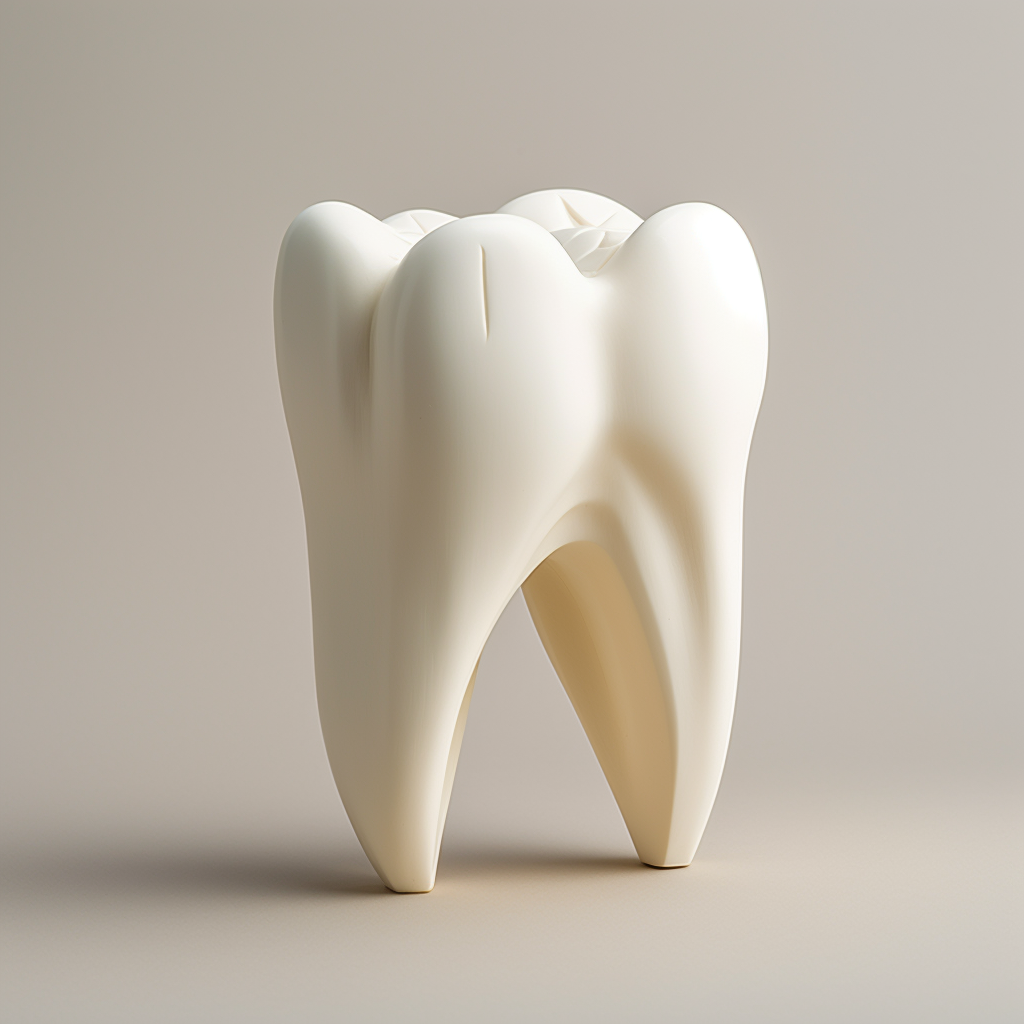 임플란트를 설명하기 위한 치아 모형