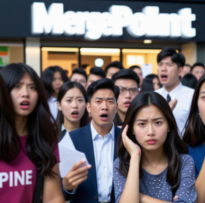 머지포인트 및 티몬 사태 관련 환불 요청을 하고있는 시민들