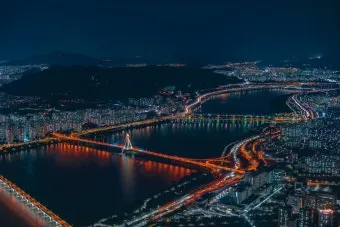 야경 사진 장노출 삼각대 릴리즈 ISO 노이즈 줄이기_3