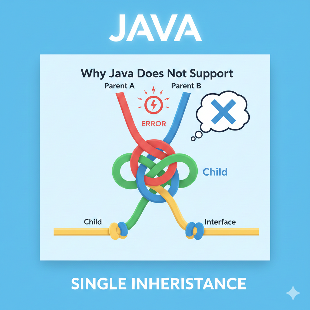 Java 다중 상속을 지원하지 않는 이유