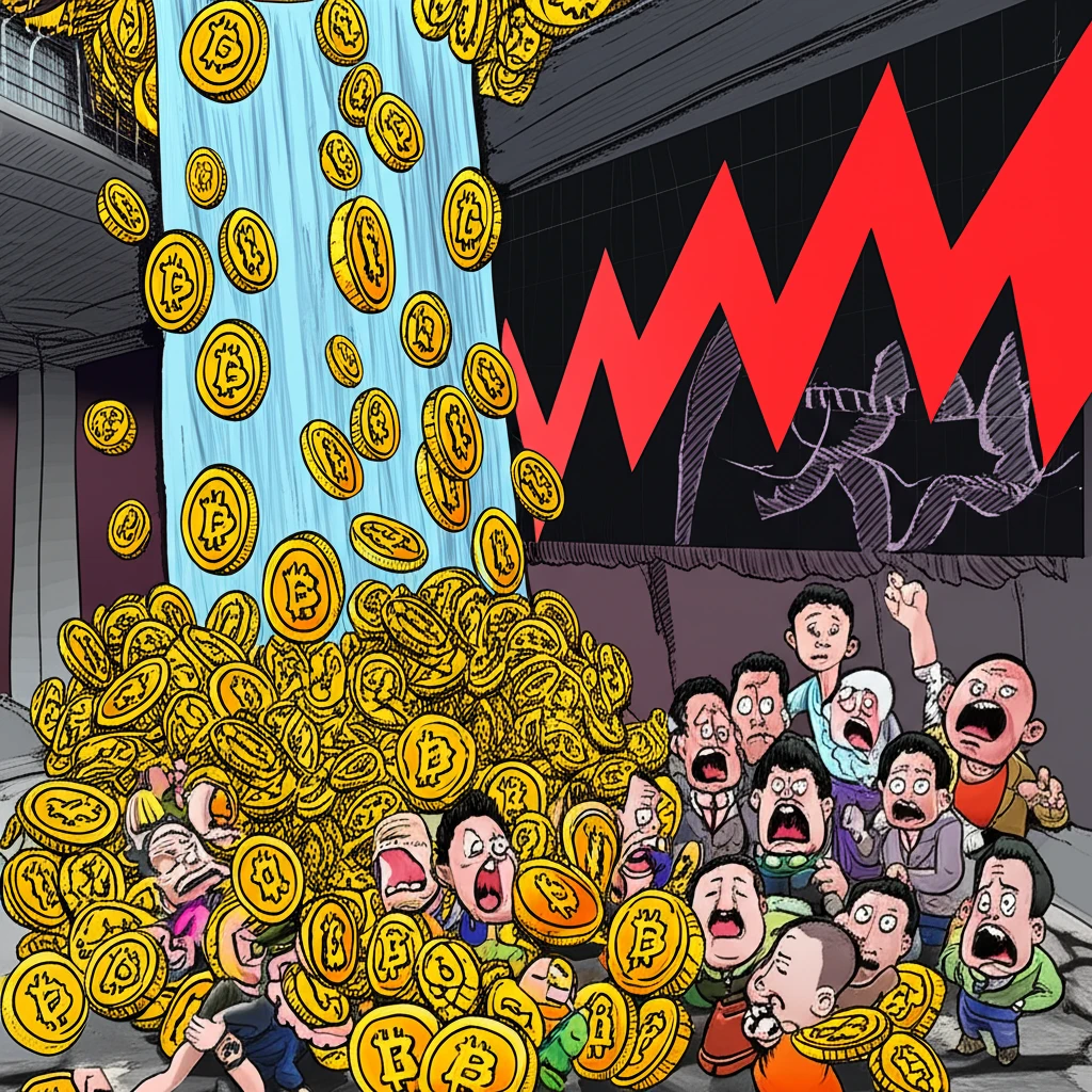 빗썸 전산 오류로 인한 비트코인 급락..