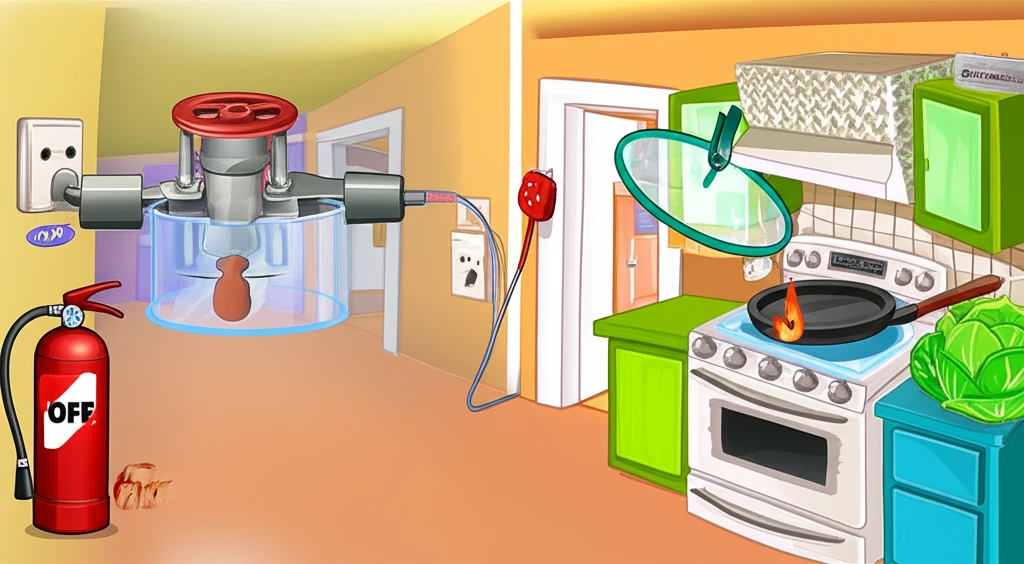 반려동물 가구 인덕션 화재 방지와 명..