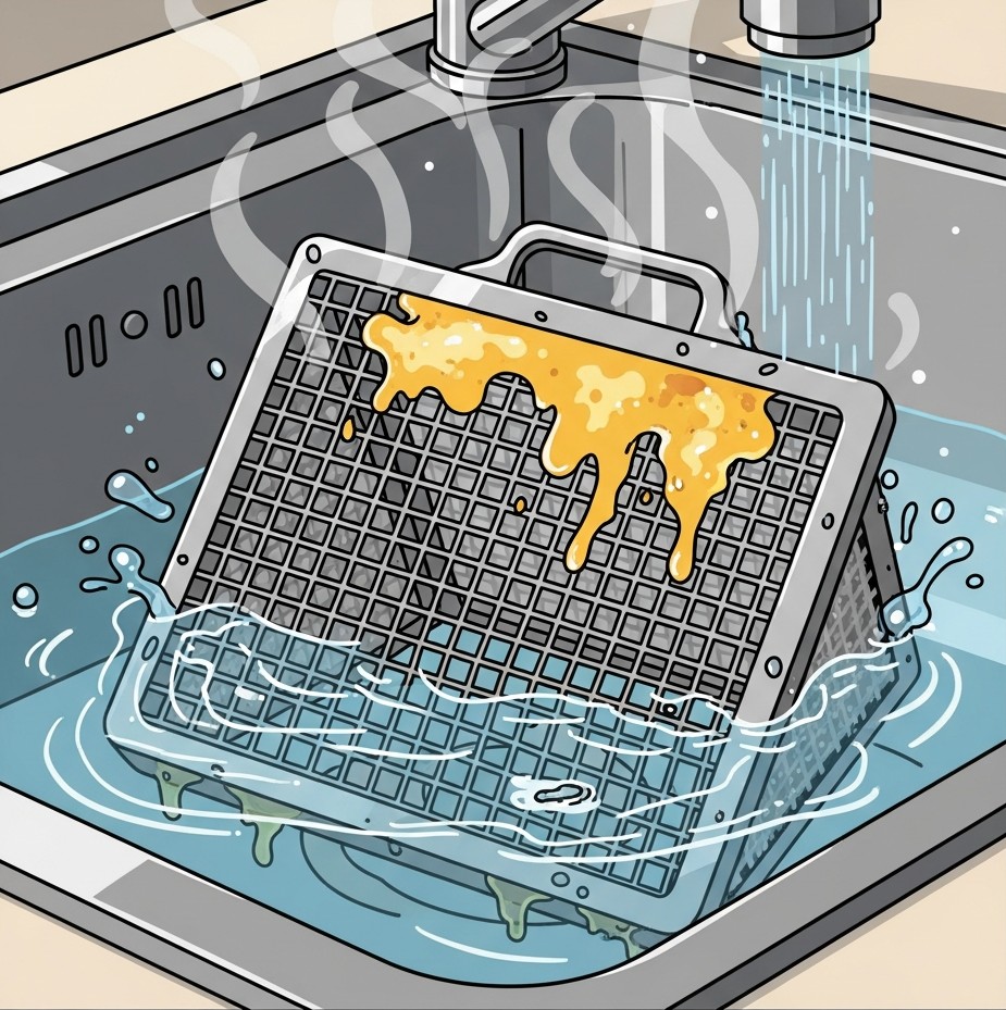 환기팬 필터 세척