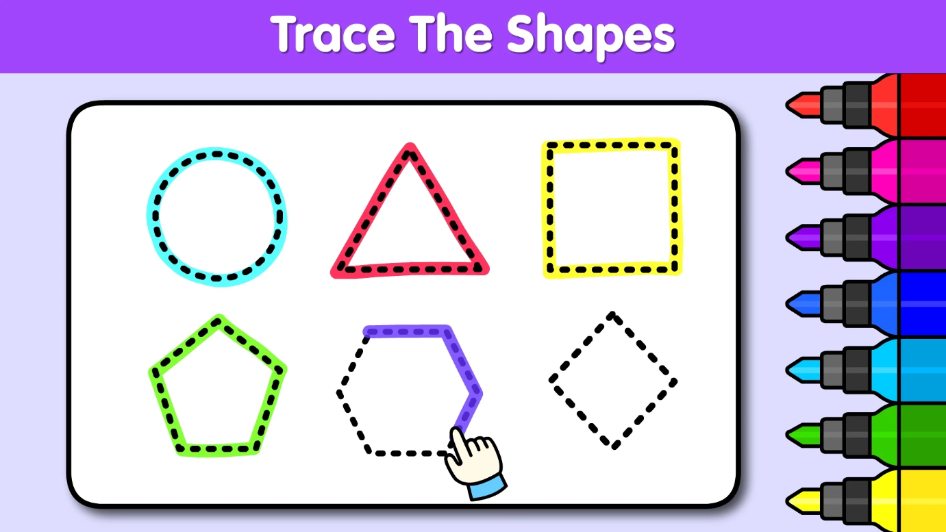 어린이용 색칠 공부 게임, 그림 그리기, 색칠 공부책