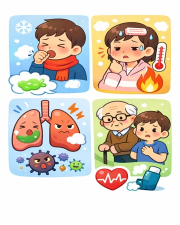 겨울철 기침 가래약 선택 전 증상 구분 기준10