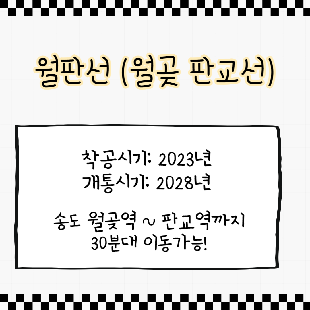 월판선 개통시기