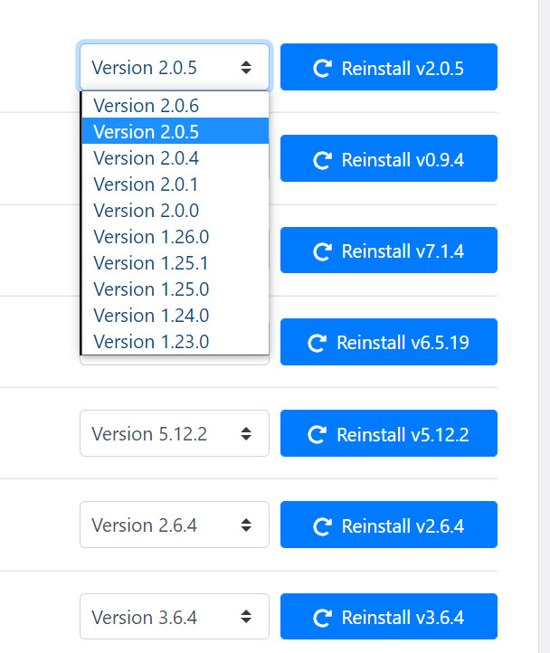 워드프레스 주피터 (Jupiter X) 테마 버전 되돌리기 - 버전 변경