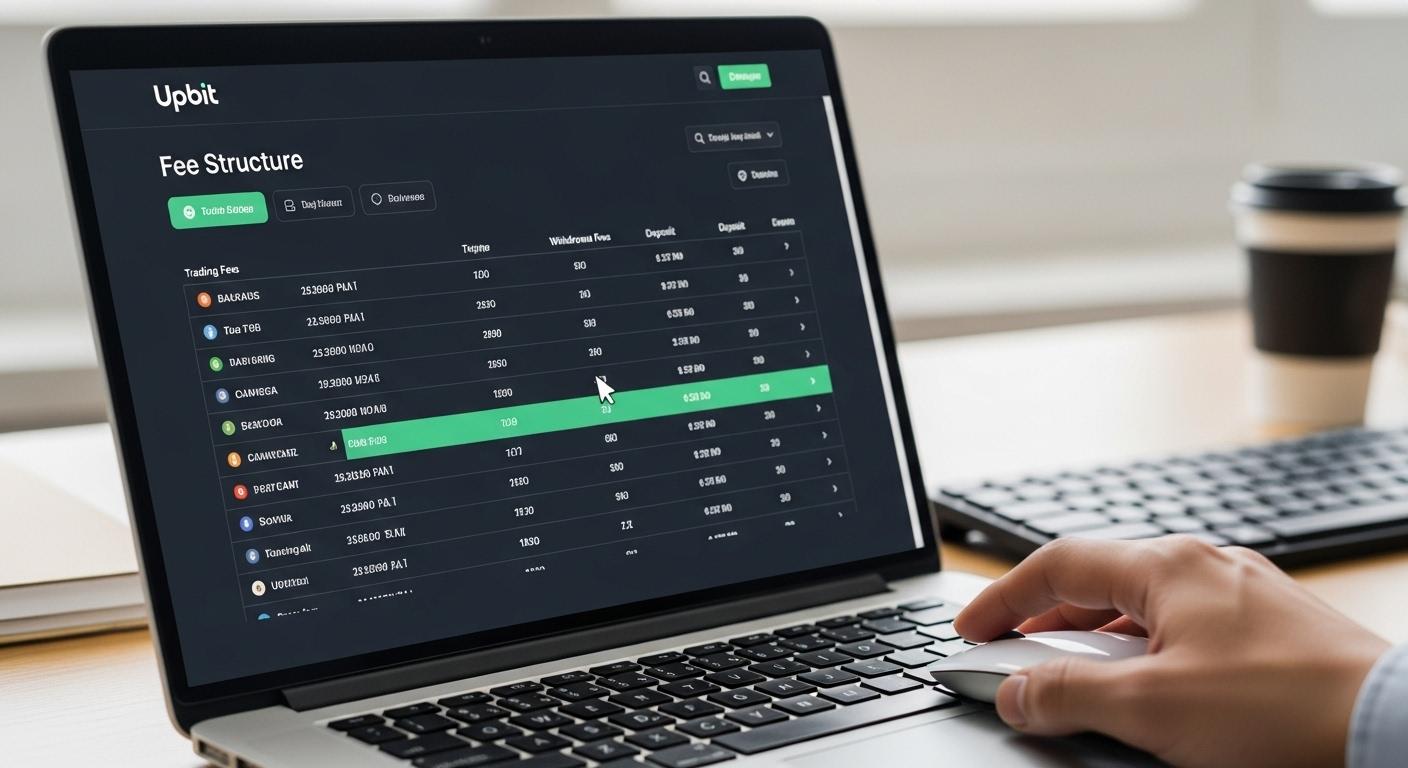 업비트 수수료 구조