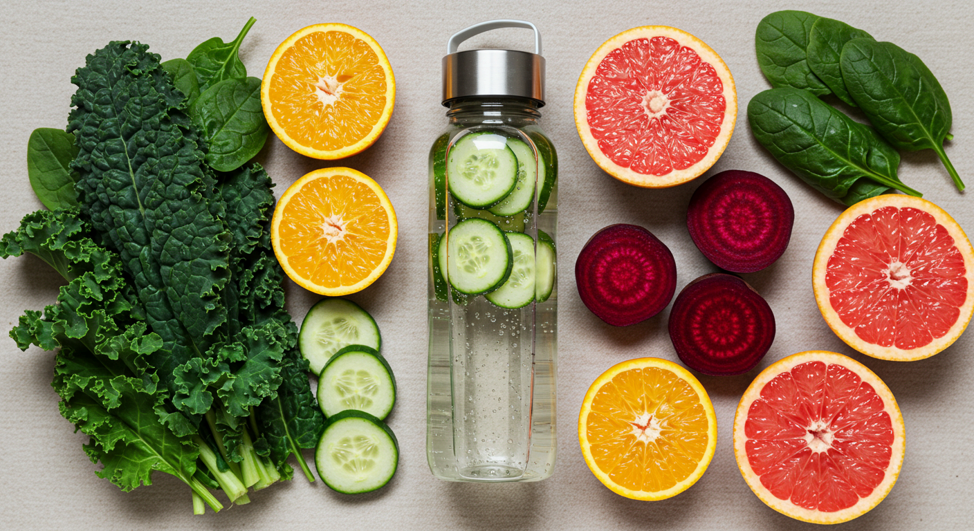 균형 잡힌 식단이 빌리루빈 조절에 도움 됩니다