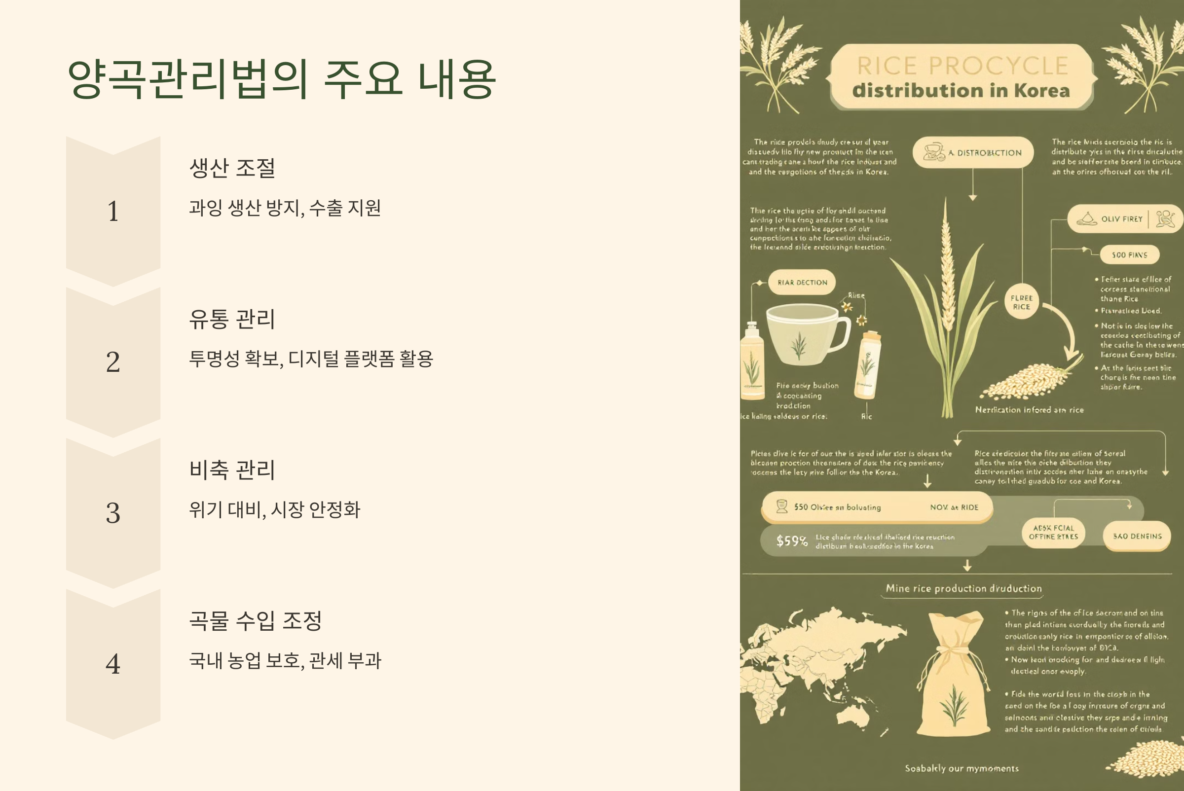 양곡관리법의 주요 내용