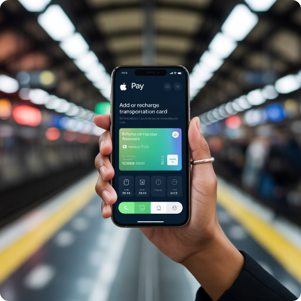 애플페이 교통카드 충전 이미지