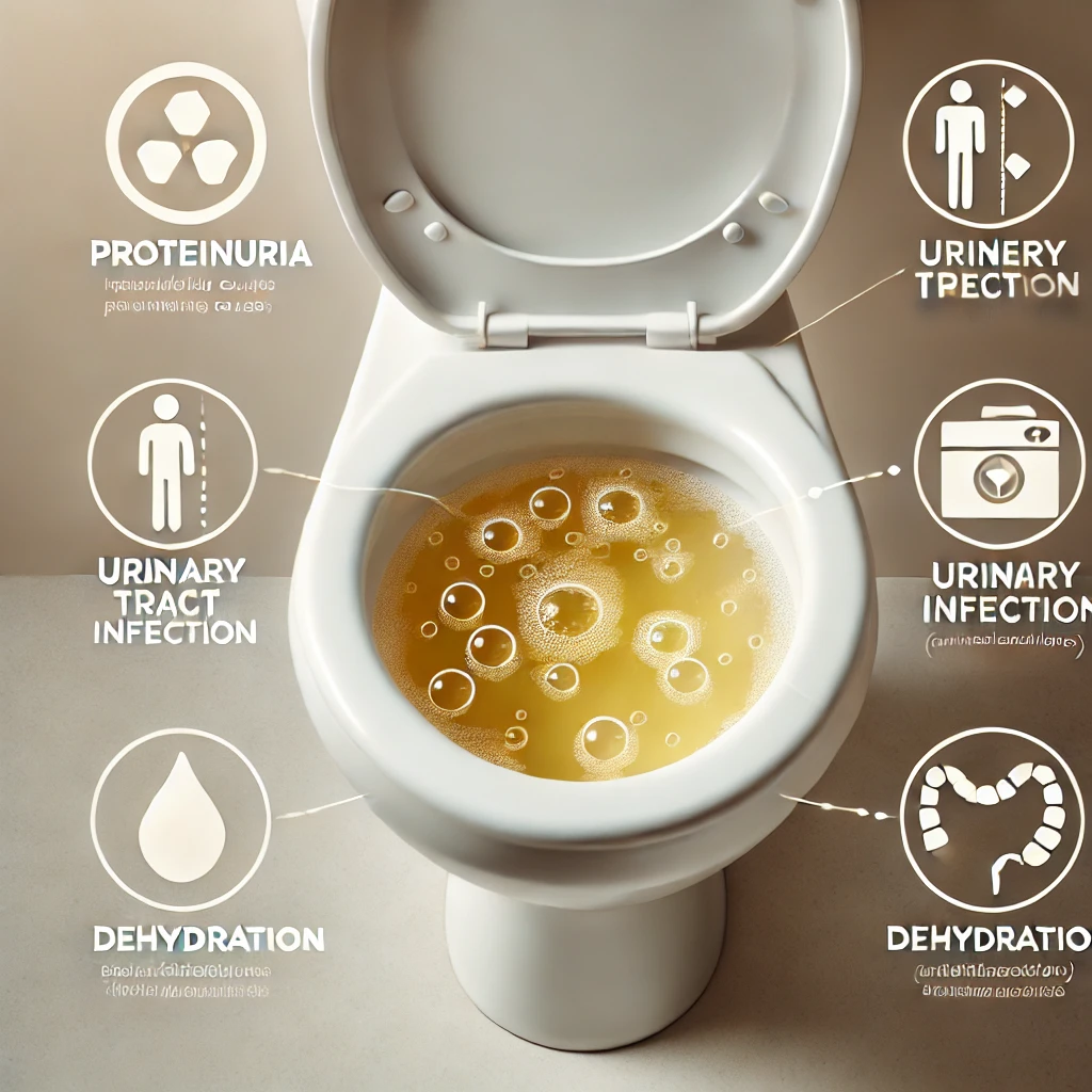 거품 많은 소변, 신장 건강의 신호일까?