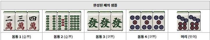 마작 하는 방법
2