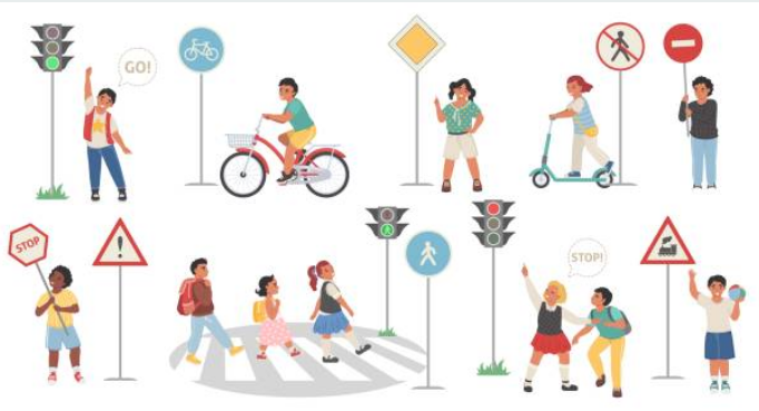 safe walking route for kids