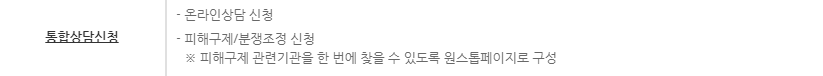소비자24 열린소비자 포털