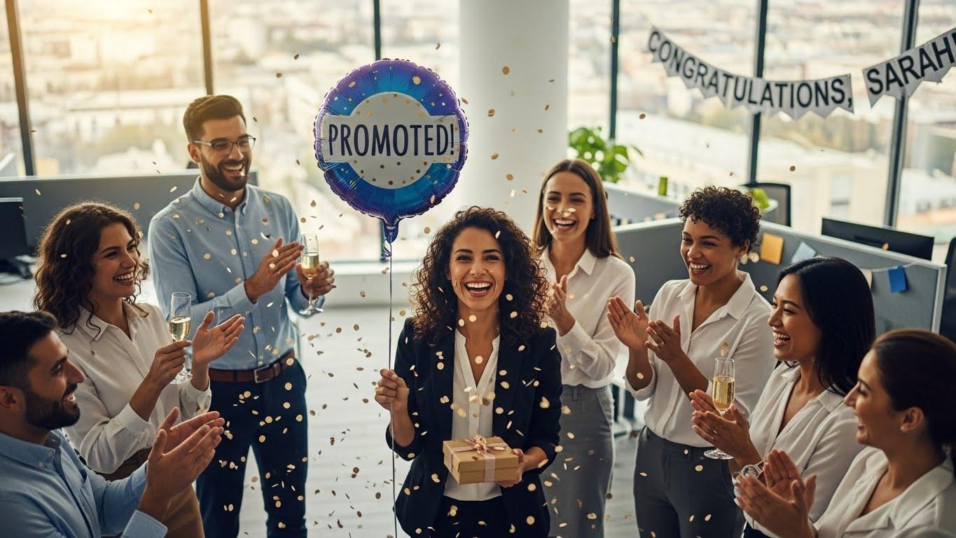 승진 축하 이미지