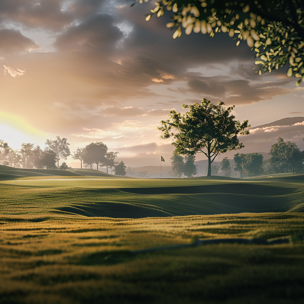 영랑호CC 골프장 전경