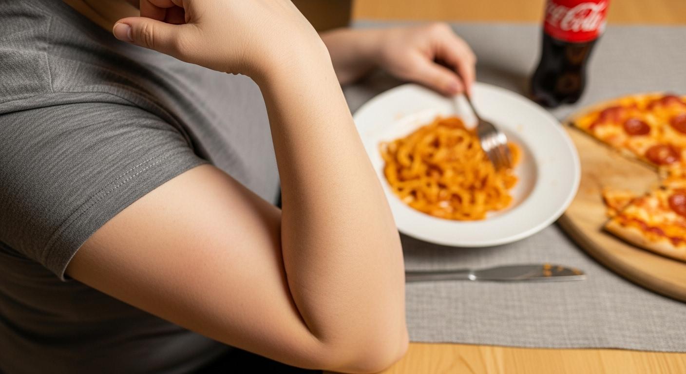 팔뚝살 찌는 이유 음식