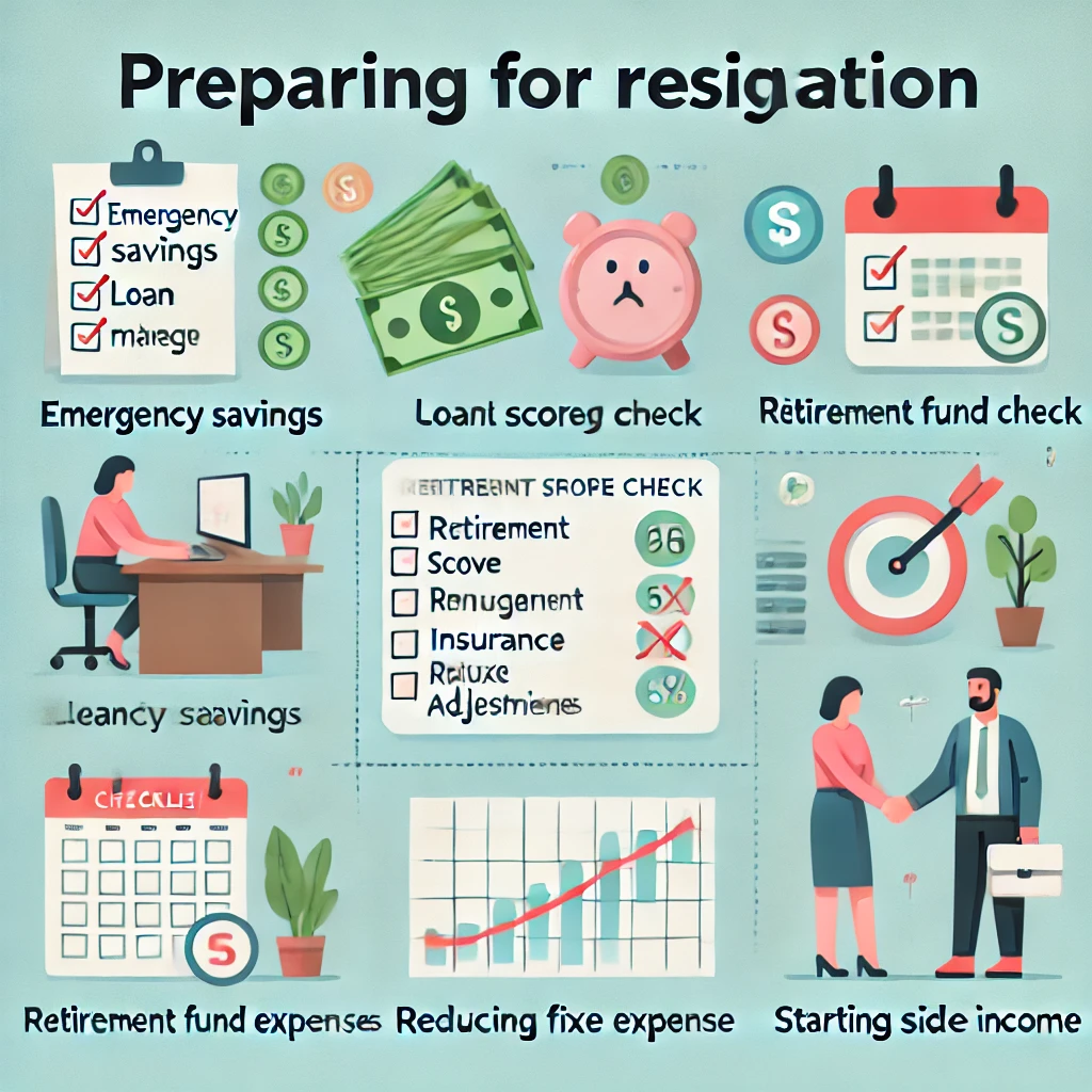 퇴사 준비 체크리스트: 비상자금과 금융 준비 전략