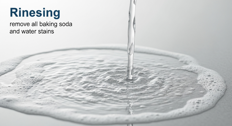 깨끗한 물로 충분히 헹궈