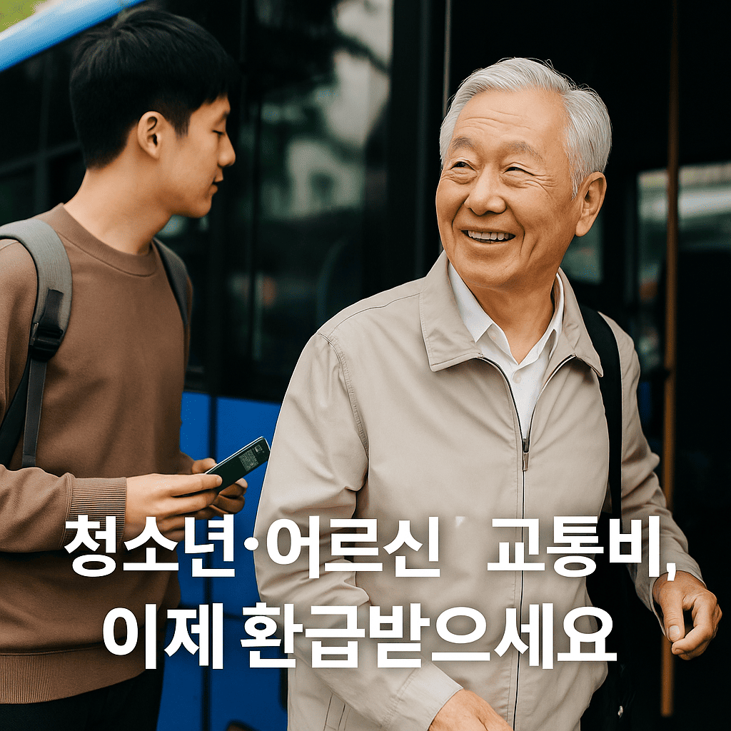 종로구 10월부터 청년, 어르신 버스비 지원