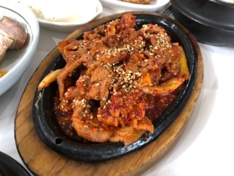 숯불보리굴비정식