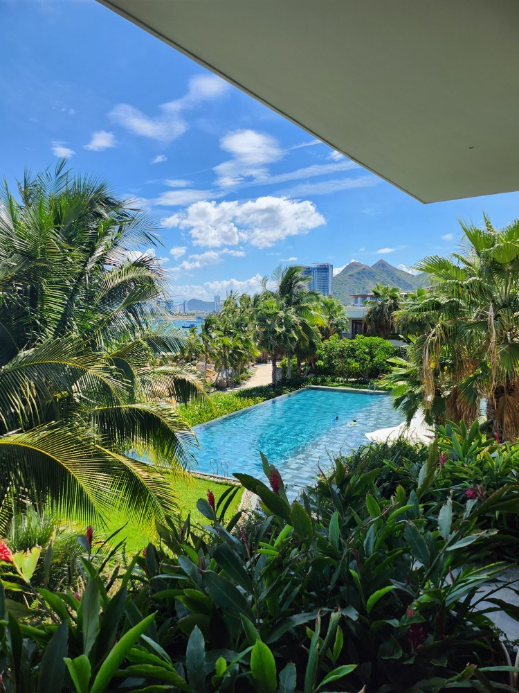 알리부 리조트 로비에서 보는 뷰