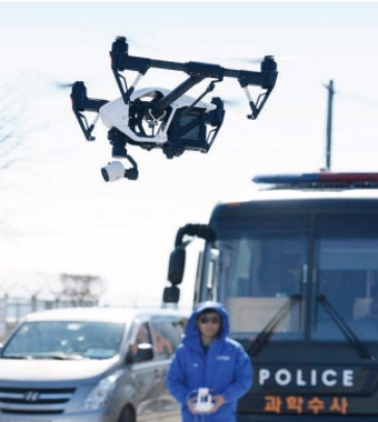 AI 드론과 이동식 단속 시스템