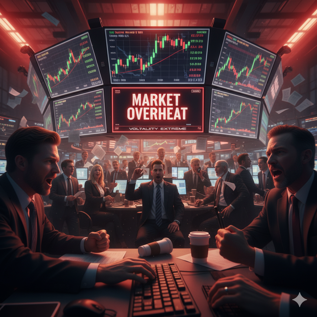 과열된 주식시장