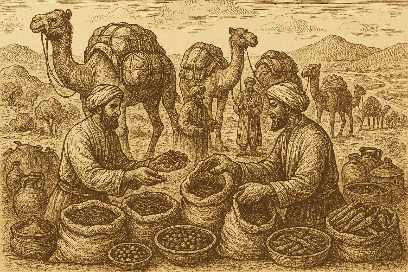 실크로드 향신료 무역 - 동서양을 연결한 식재료의 여행