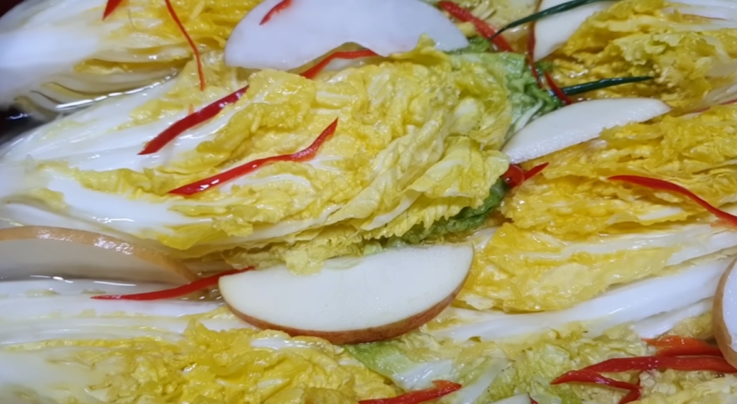 백김치