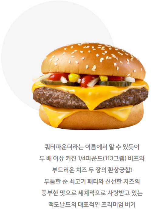 맥도날드 메뉴 추천 TOP5