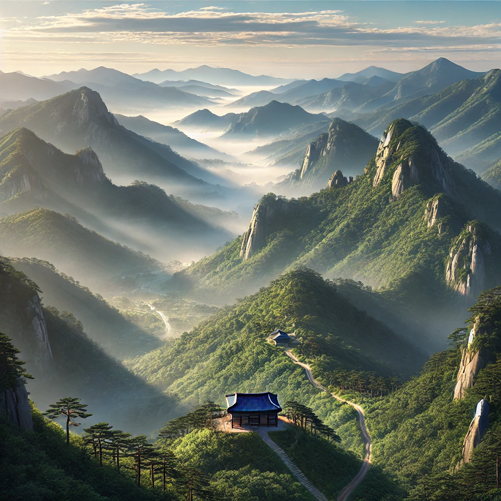 소백산 국립공원 배경사진