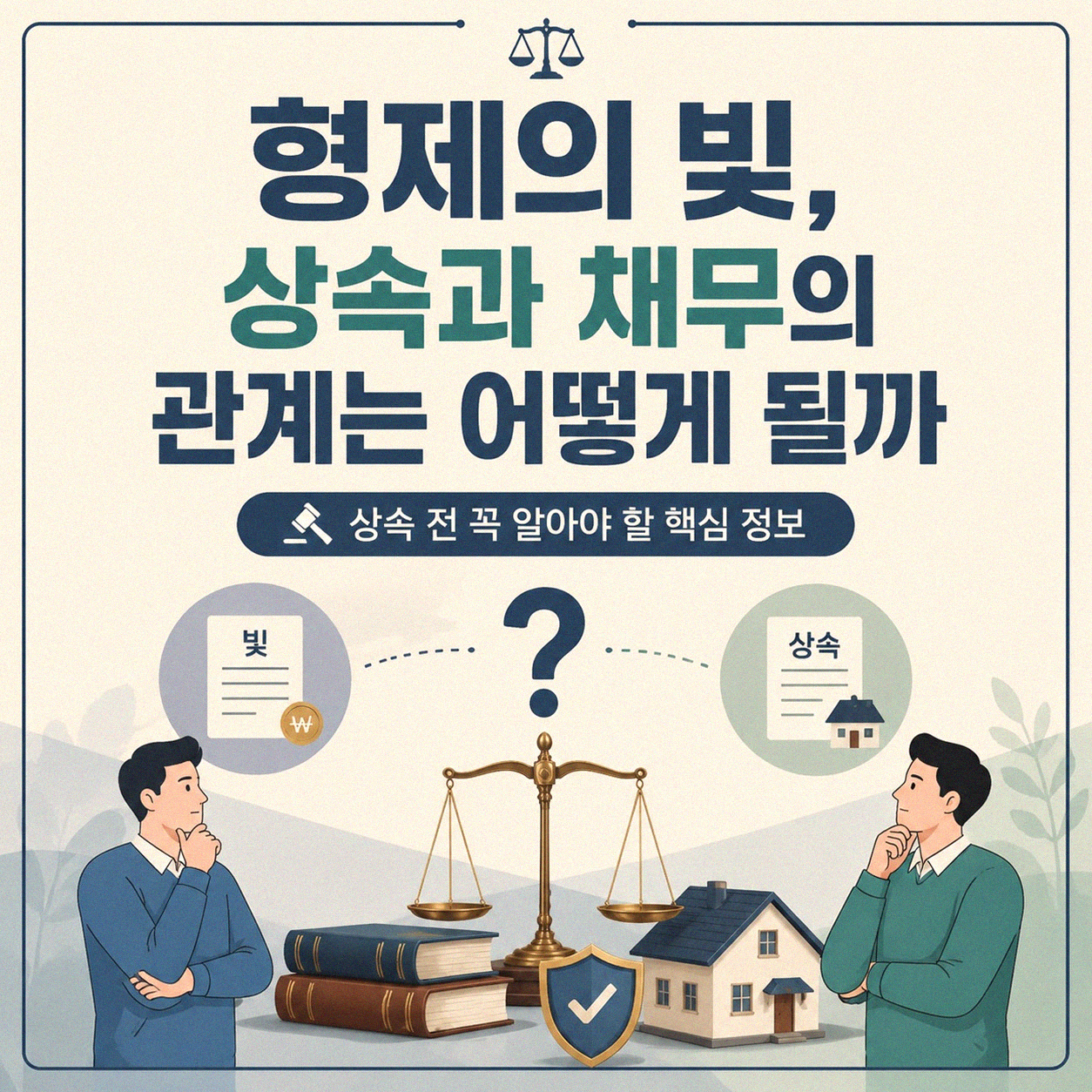돌아가신 형님 빚, 내가 갚아야 할까?