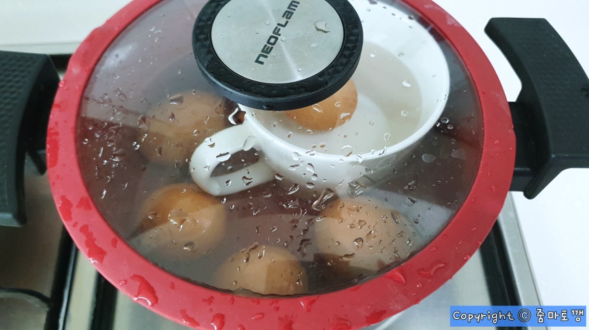 가스불에-계란-삶기