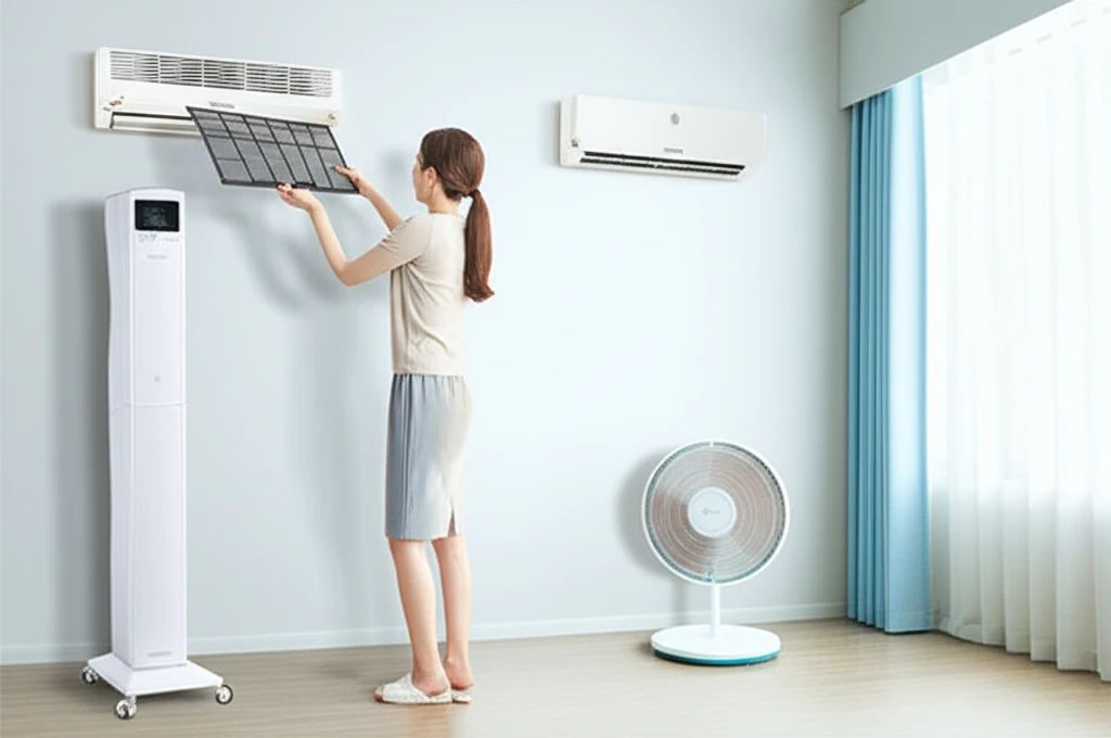 에어컨 전기세 아끼는 법 스탠드 벽걸