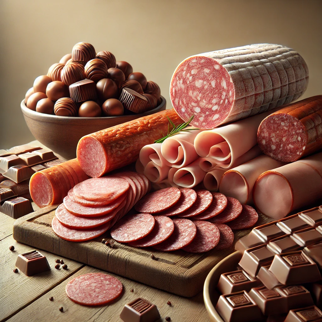 가공육-초콜릿