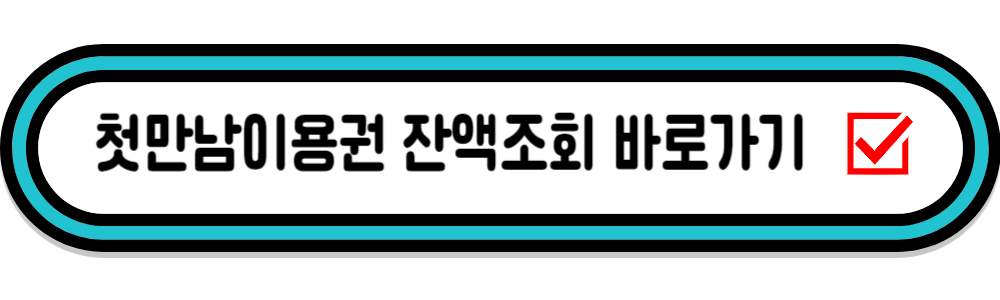첫만남이용권 잔액조회