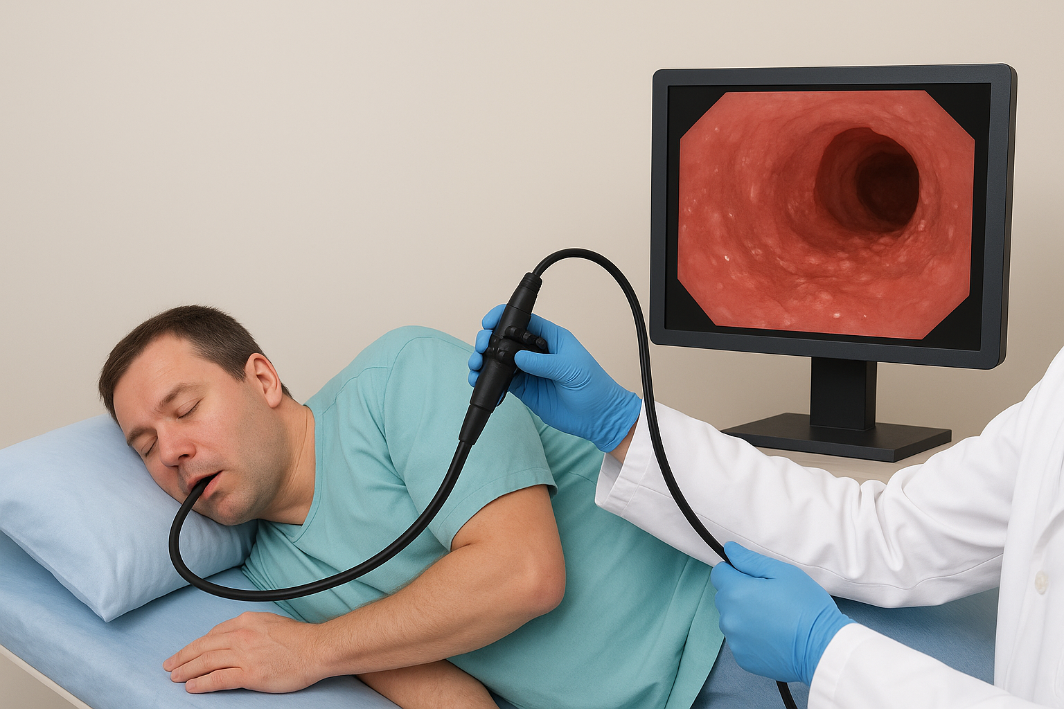 위 내시경에서 위염 발견