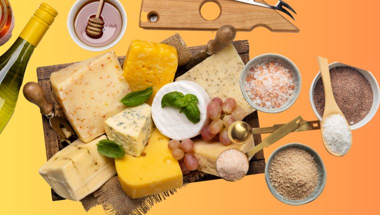 치즈와 소금 페어링