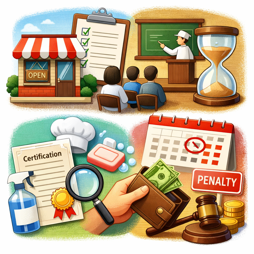일반음식점 위생교육 신청방법 총정리｜유효기간&middot;과태료까지 한 번에 관련 사진