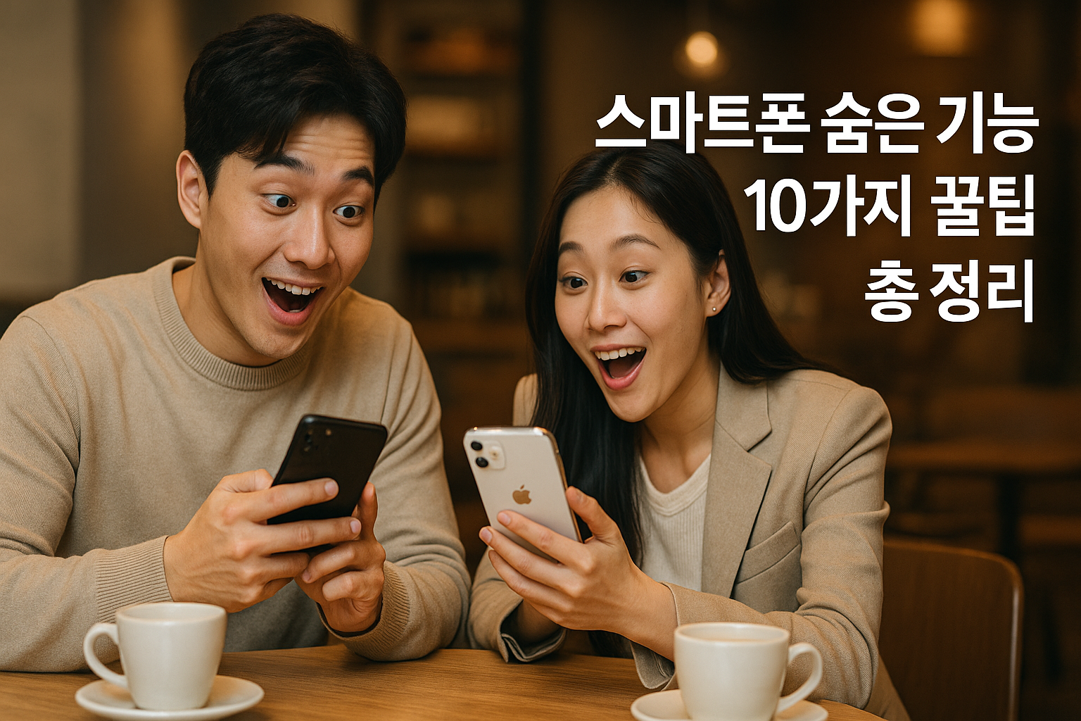 스마트폰 숨은 기능 10가지! 아이폰·안드로이드 사용자라면 꼭 알아야 할 꿀팁 총정리