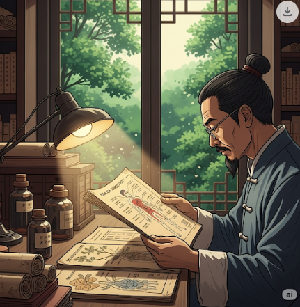 연구중인 대체의학 의사